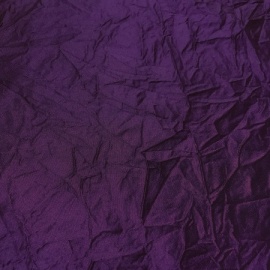 Creased Taffeta PURPLE