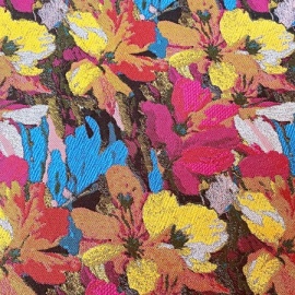 Mixed Flower Brocade MULTI