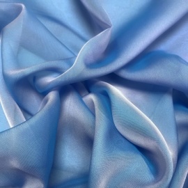 Soft Sheer Chiffon BLUE / LAVENDER