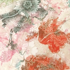 Woven Flower Brocade MULTI