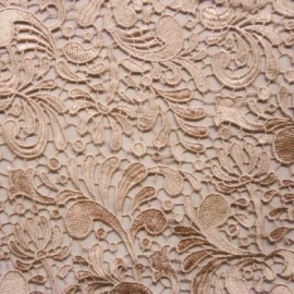 coloured lace material