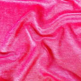 Lightly Textured Stretch Jersey CERISE