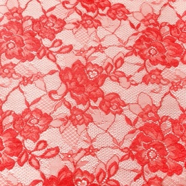 Very Fine Corded Lace RED