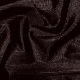 Very Lightweight Watermark Taffeta VERY DARK BROWN